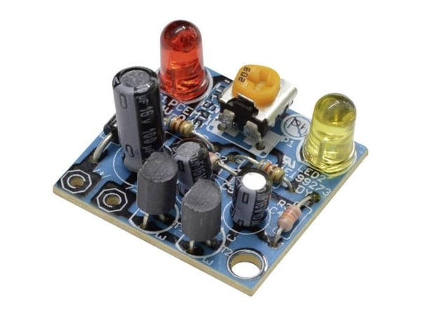 Kemo B092 Vilkkuvalo-sarja Malli: sarja 6 V/DC, 9 V/DC, 12 V/DC