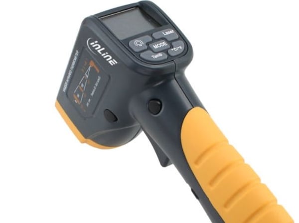 InLine 43119, LCD, 0 - 50 °C, 45 mm, 120 mm, 180 mm, 186 g