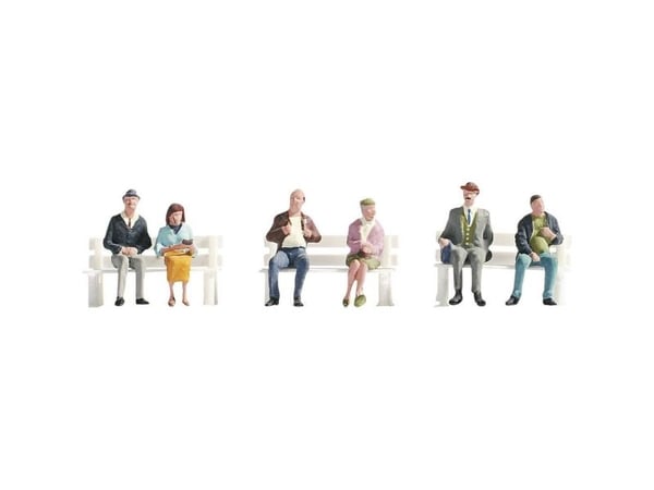 NOCH Passengers, HO (1:87), Monivärinen