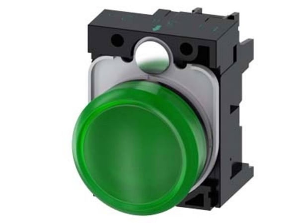 Siemens 3SU1103-6AA40-1AA0 Valoilmaisin 1 kpl