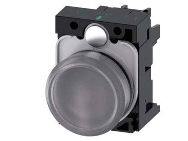 Siemens 3SU1103-6AA70-1AA0 Leuchtmelder 1 St., Transparent, IP67, IP69K, 42 g, 200 mm, 150 mm, 40 mm