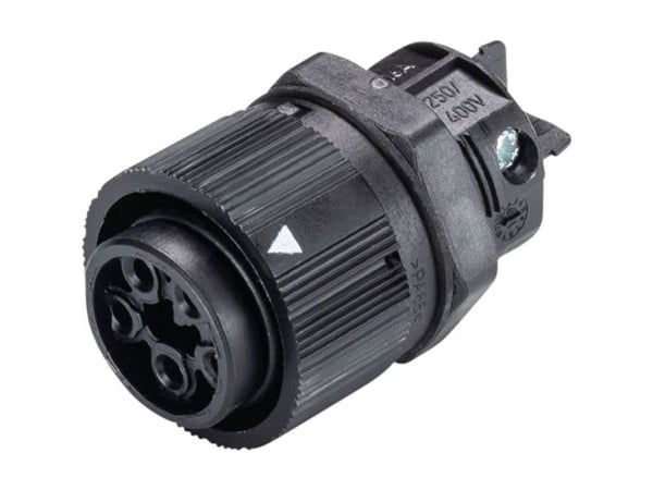 Wieland Electric 46.051.5053.1 rund stikkontakt-tilkobling innfelt totalt polantall: 4 + PE RST® MINI