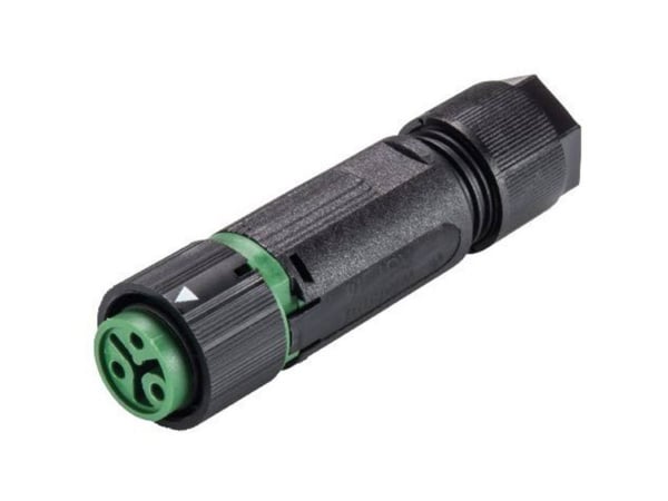 Wieland Electric 46.031.4555.7 rundstiftkobling, rett, polantall: 2 + PE, RST® MINI (1 stk)