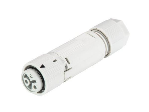Wieland Electric 46.031.4554.0 Pyöreä liitin Kytkentä, suora Napojen kokonaismäärä: 2 Sarja (pyöreä liitin): RST® MINI 1 kpl