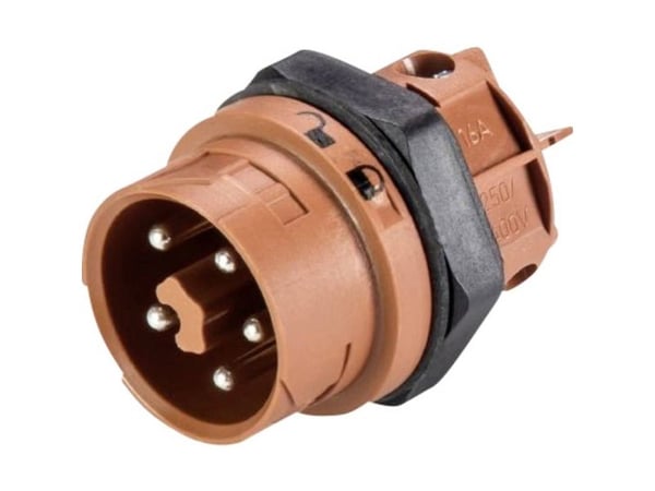 Wieland Electric 46.052.5050.4 rundkontakt innbygging 5-polet serie RST® MINI