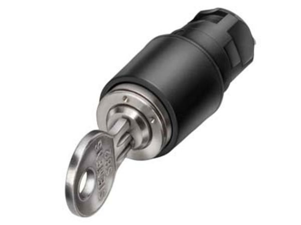 Siemens 3SB20004LA01 3SB2000-4LA01 Schlüsselschalter IP65 1 St., 36 g, 60 mm, 17 mm, 17 mm