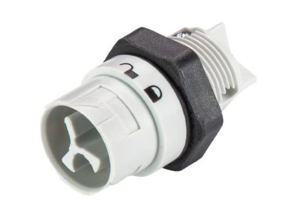 Wieland Electric 46.032.5054.0 rundstiftkontakt for innbygging, samlet poltall: 2 serie (rundstiftforbindelse): RST® MINI (1 stk)