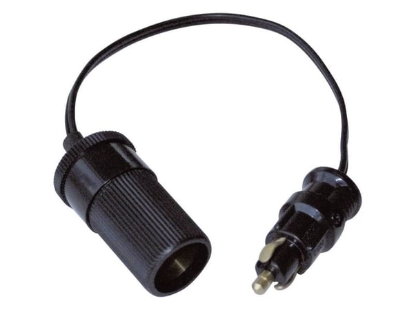 BAAS adapterkabel BA14 for standard stikkontakter, sigarettenneradapter 12/24 V/DC