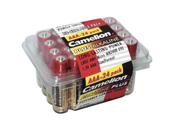 Camelion AAA batteri Plus LR03 Alkali-mangan 1250 mAh 1,5 V 24 stk