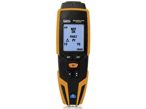 HT Instruments QUICKLAN 6055 Kabeltester, kabeltester Egnet for UTP, STP, FTP Cat 3, 5, 5E, 6, 7 (QUICKLAN 6055)