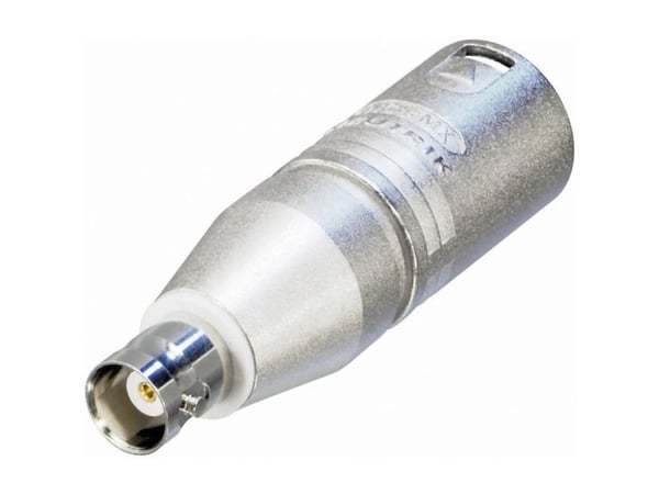 Neutrik XLR / BNC, XLR, BNC, Sølv