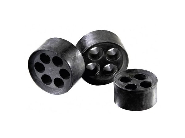 Wiska MFD 63/03/065 Monitiiviste M63 3 x 5 - 6,5 mm Elastomeeri Musta 1 kpl