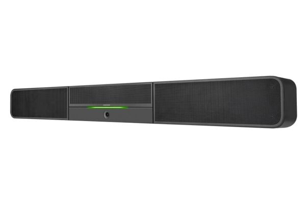 Crestron UC-SB1-CAM - Lydplanke - for konferansesystem - 40 watt - toveis - kanonmetallsvart