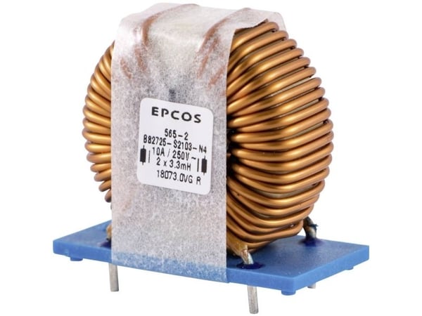 TDK B82725S2103N004 drossel ringkjerner med radial ledning B82725 3,3 mH 13,5 mO 10 A (1 stk)