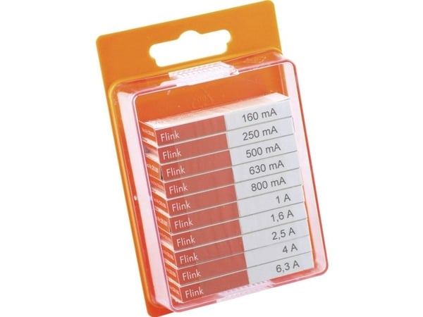 ESKA 12009 finsäkringssortiment (Ø x L) 5 mm x 20 mm snabb -F- 100 st