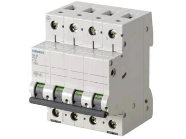 Siemens 5SL66167 5SL6616-7 Ledningssikkerhedsafbryder 16 A 400 V