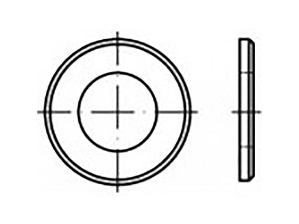 Skive/spennskive 10,5 mm til 20 mm stål, 1000 stk TOOLCRAFT TO-6853671