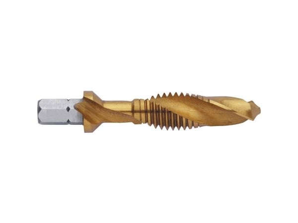 Exact 5925 Kombigevindbor metrisk M8 1.25 mm Højreskæring DIN 3126 HSS 1 stk