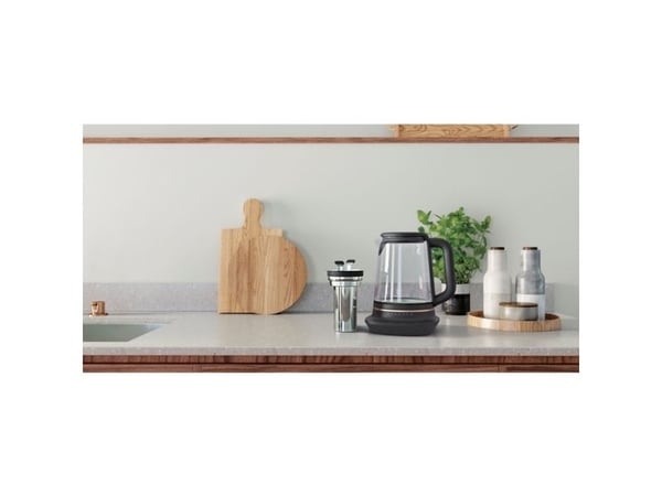 Electrolux E7GK1-8BP, 1,7 l, 2000 W, Sort, Kobber, Justerbar termostat, Vannivåindikator, Trådløs