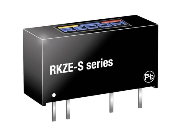 RECOM RKZE-0505S DC/DC-muunnin, tulostus 400 mA 2 W Lähtöjen määrä: 1 x