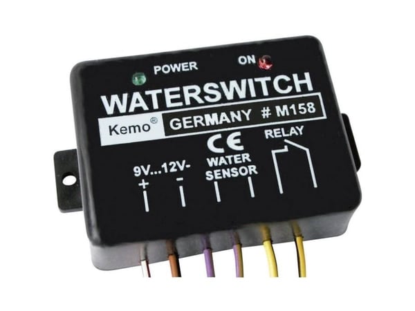 Kemo M158 vattensensor byggmodul 9 V/DC, 12 V/DC