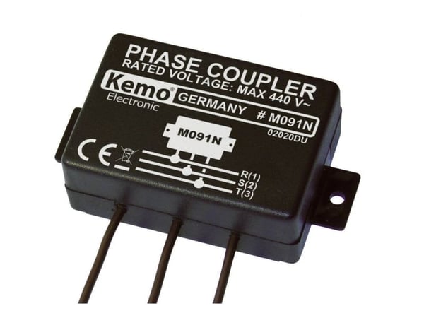 Kemo Powerline M091N Vaihekytkentämoduuli Tulojännite (alue): 400 V/AC (max.)