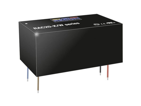 RECOM RAC20-05SK/W AC/DC-kretskortsnätaggregat 5 V 20 W