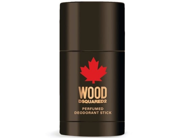 Dsquared2 Wood, Män, Parfymerad deodorant, Deodorantstift, Kompakt, 75 ml, Bergamott, Citron, Mandarin