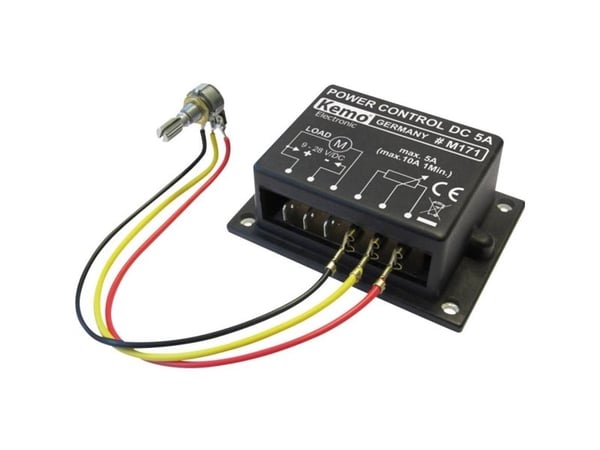 Kemo M171 tehonsäätimen rakennusmoduuli 9 V/DC, 12 V/DC, 24 V/DC