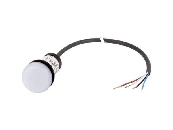 Eaton C22-L-W-24-P62 Merkkivalo litteä valkoinen 24 V DC/AC 1 kpl