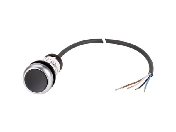 Eaton 185672 C22-D-S-K01-P62 tryckknapp flat svart