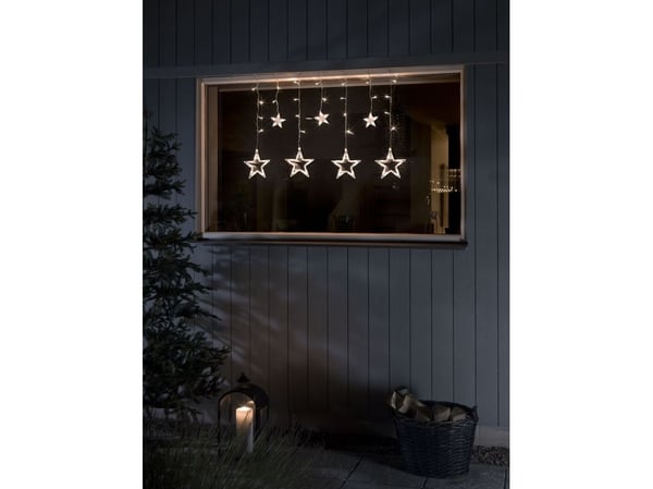 Konstsmide 4046-803, 77 lamppua, LED, Meripihka, Ulkona, Läpinäkyvä, Muovi