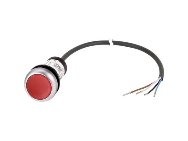Eaton 185587 C22-DL-R-K01-24-P62 Trykknap flad Rød 1 stk