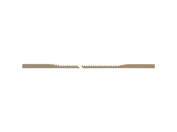 Pegas PS90541 stikksagblader/buetooth klinger 130 mm str. 2/0 12 stk for ikke-jern/jern/metall/tre/plast