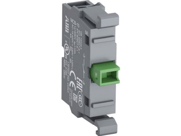 ABB MCB-10, Harmaa, MP1 MP2 MP3 MP4 MPD1 MPD2 MPD3 MPD4 MPD5 MPD11 MPD12 MPD13 MPD14 MPD15 MPD16 MPM1 MPM2 KP6 MPET3..., IP20, 10 mm, 28 mm, 44 mm