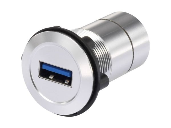TRU COMPONENTS USB-09 USB-innbyggingskontakt 3.0 tilkobling/innbygging (1 stk)
