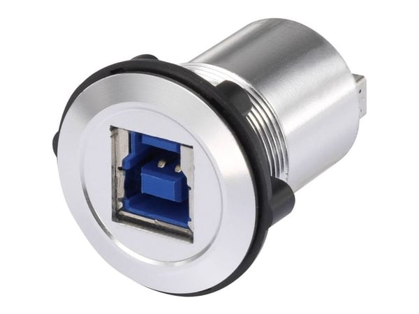 TRU COMPONENTS USB-10 USB-innbyggingskontakt 3.0 tilkobling, innfelt, 1 stk