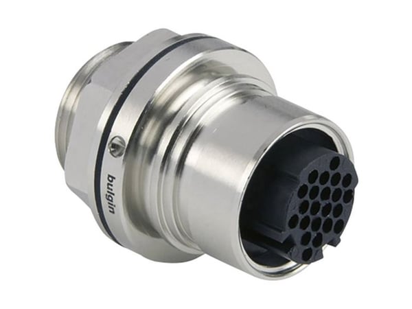 Bulgin PXM6012/22S/CR rundkontakt bulk 1 stk