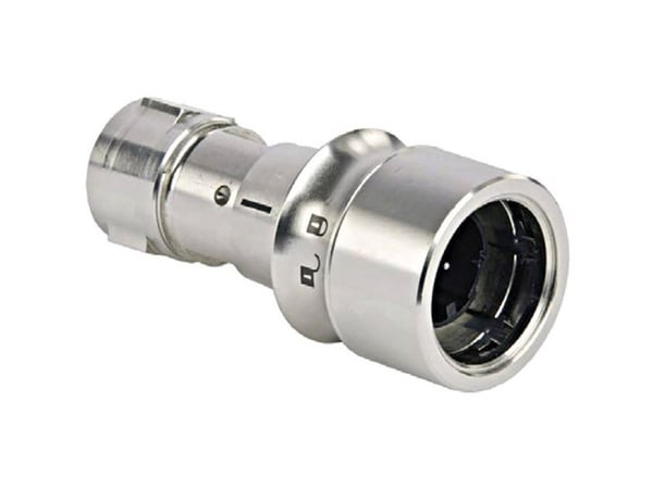 Bulgin PXM6010/02S/ST/0507/SN rundkontakt kobling, rett, 2-polet (Buccaneer 6000)
