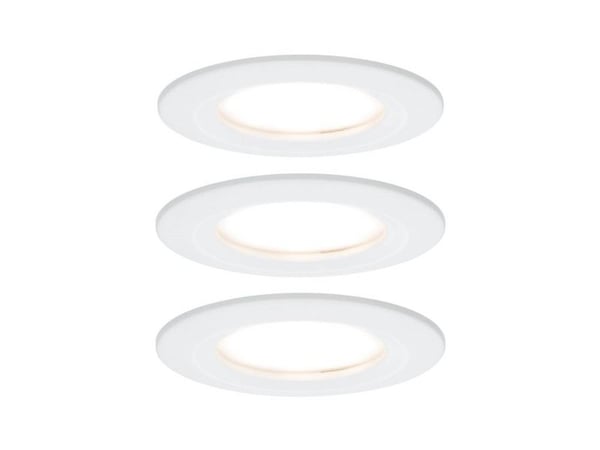 Paulmann 934.60, 3 ampuller, LED, 19,5 W, 460 lm, Hvit