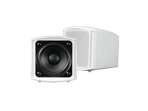Omnitronic 11036901, Full rekkevidde, Koblet med ledninger (ikke trådløs), 15 W, 150 - 22000 Hz, 8 O, Hvit
