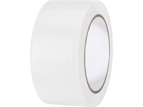 TOOLCRAFT 832450W-C PVC-tape hvit (L x B) 33 m x 50 mm 1 stk