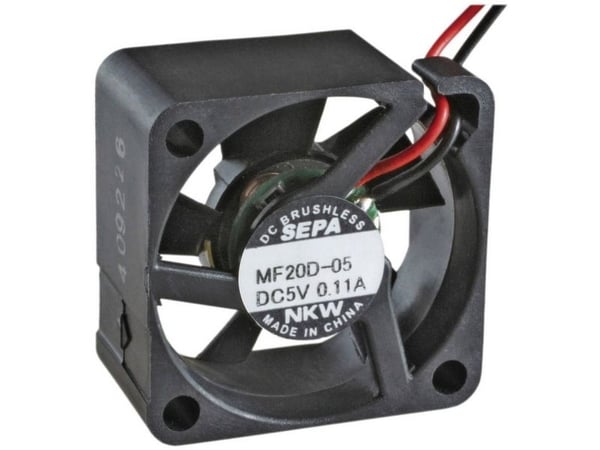 SEPA MF20C05L aksialvifte 5 V/DC 1,3 m³/h (L x B x H) 20 x 20 x 8 mm