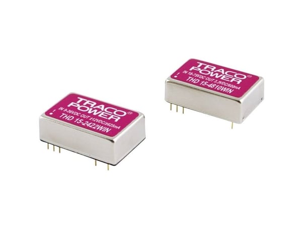 Traco Power THD 15-2422WIN, 20,3 mm, 10,2 mm, 31,8 mm, 14,4 g, 15 W, 9 - 36 V