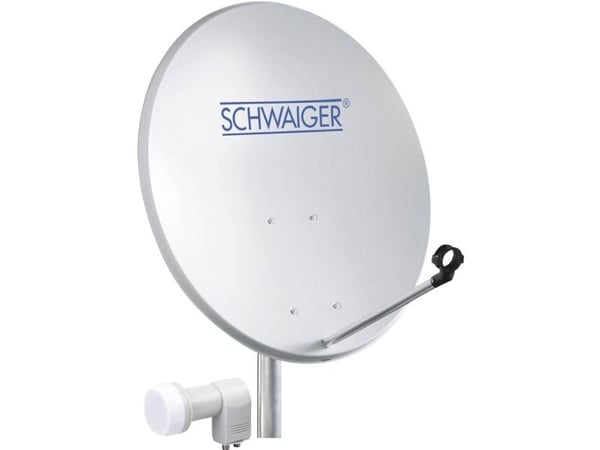 Schwaiger SAT-anläggning utan receiver, antal deltagare: 2 (SPI5500SET2)