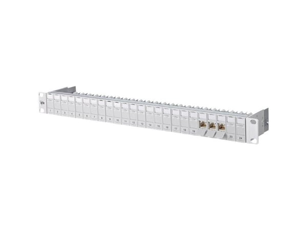 METZ CONNECT 130B11P0-E, IEEE 802.3an, 10 Gigabit, RJ-45, Grå, Rackmontering, 1U