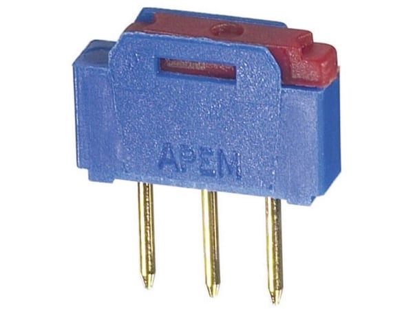 APEMSlide switchesNK236H 1 x on/on 12 Vac 0,5 A