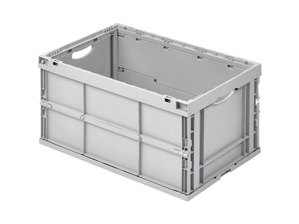 Alutec 05100 Sammenleggbar eske (L x B x H) 400 x 600 x 320 mm Grå 1 stk