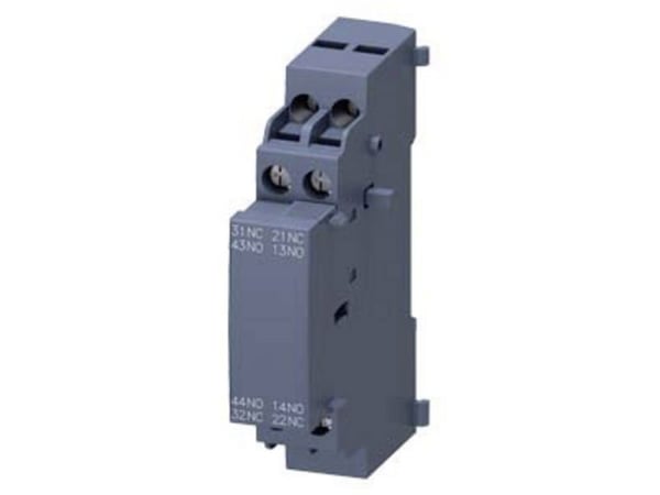Siemens hjältekontakter med skruvanslutning 2R + 2Z, S00 till S3 3RV2901-1J