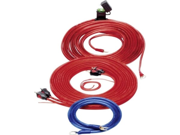 Sinuslive KS-6 tilkoblingssett til bil-HiFi for utgangsforsterkere 6 mm²
